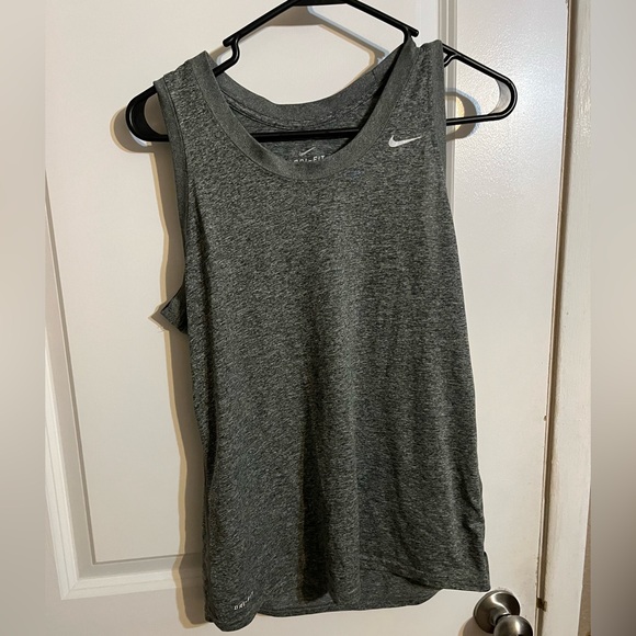 Nike Women's Charcoal Tank Top - Picture 1 of 3